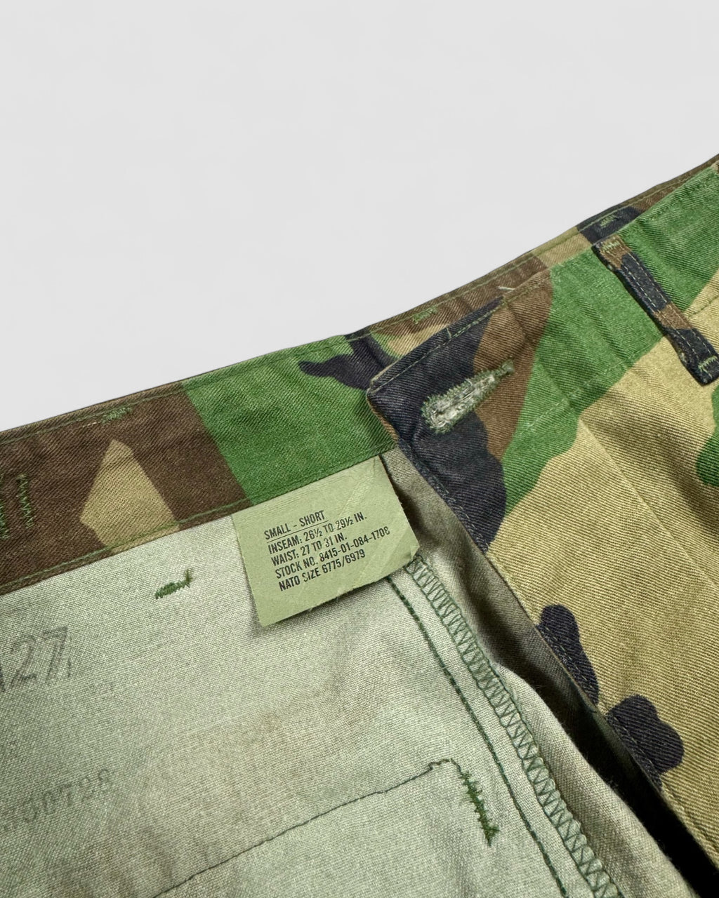 Camouflage US X MBB SIZE:S 28x30